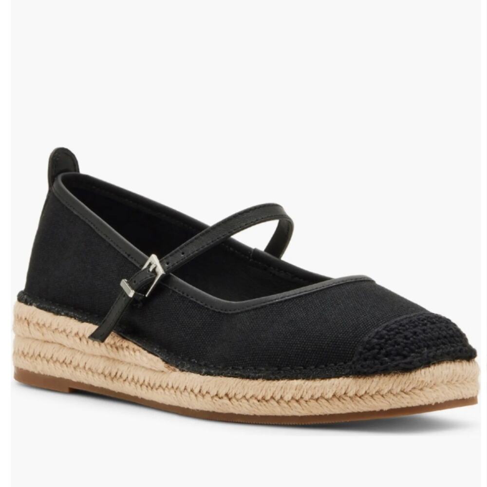 Blondo Haizley Waterproof Espadrille Mary Jane Flat New